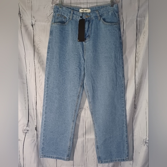 RealTakai Classic Blue Denim Jeans NWT - Picture 1 of 13